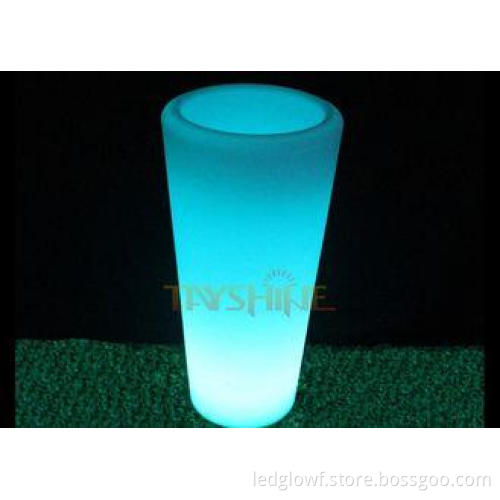 Glamorous Chargeable LED Light Ice Bucket For Wine With Rem